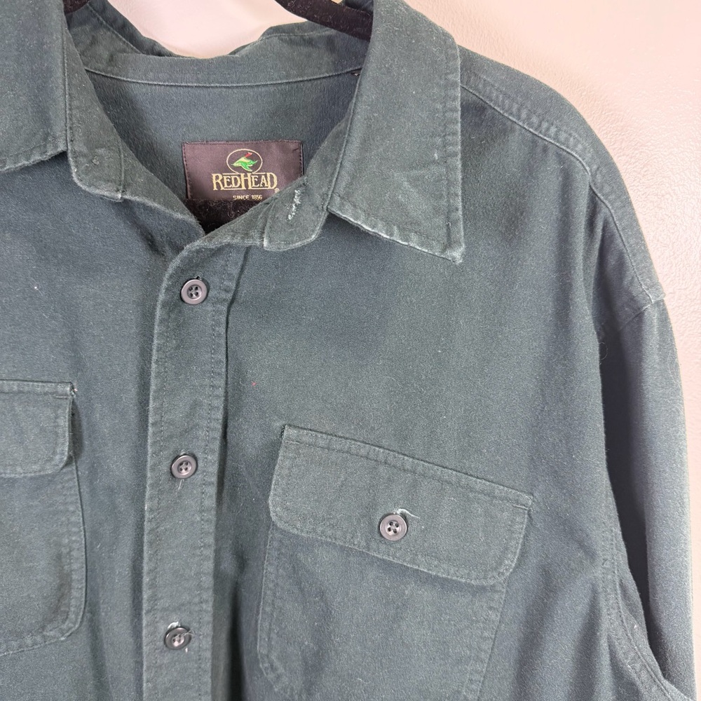 RedHead‎ Men's Forest Green Shirt Jacket Size XL